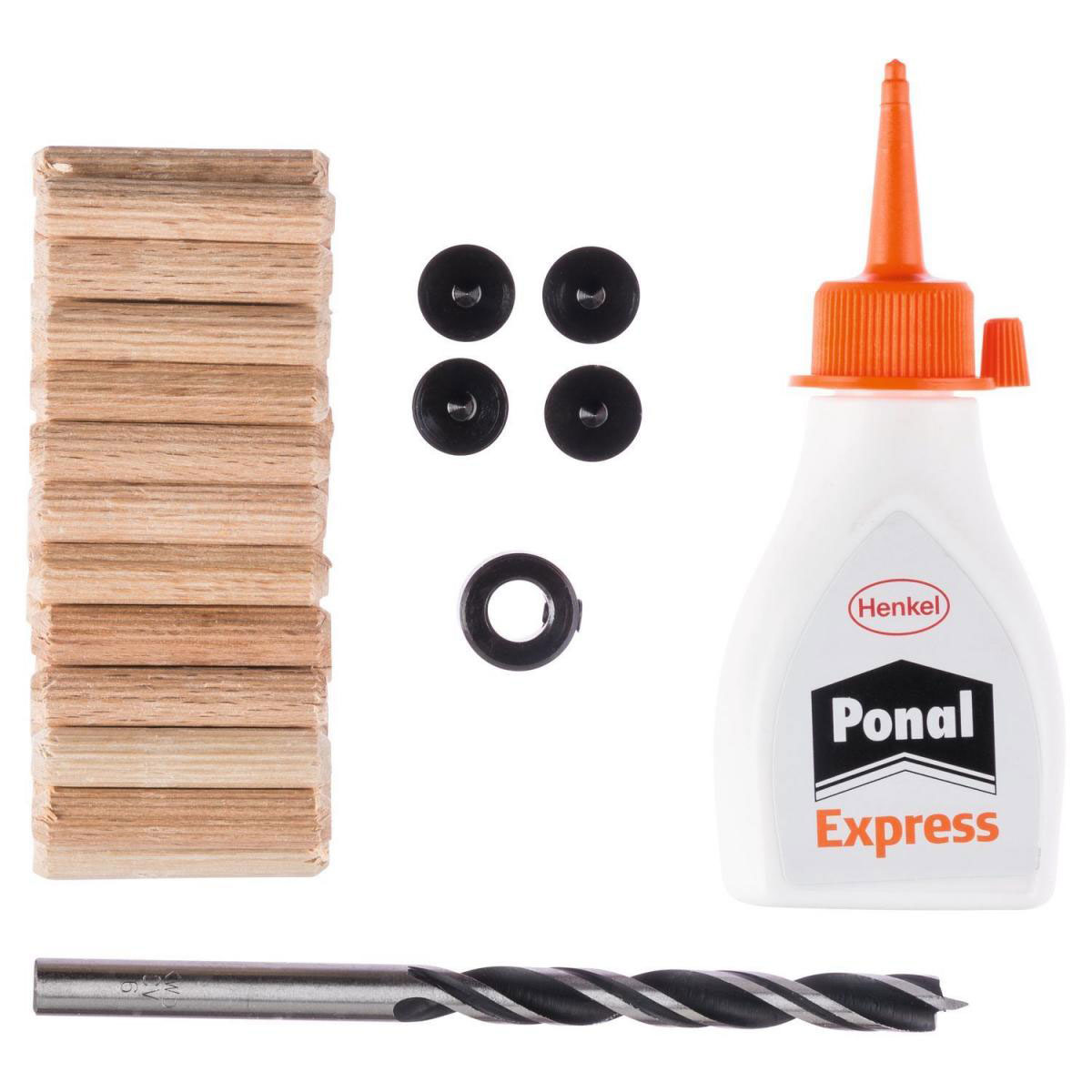 Bosch  DIY Dübelset 6 x 30 mm 32- teilig 