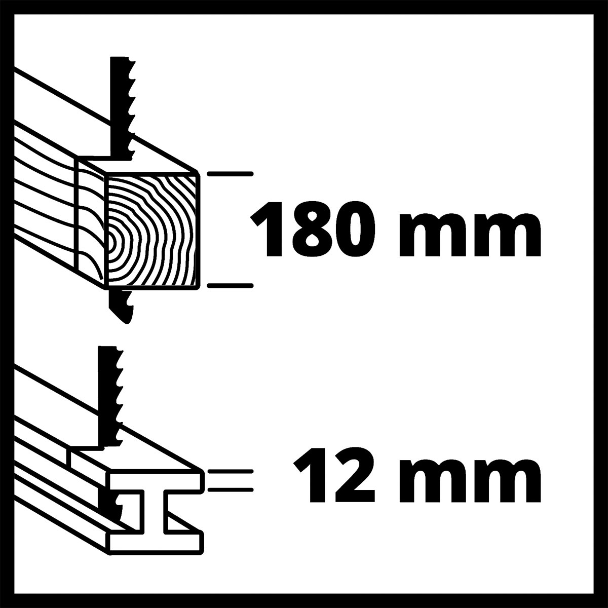 Einhell  Akku-Universalsäge TE-AP 18/26 Li - Solo Bild 10