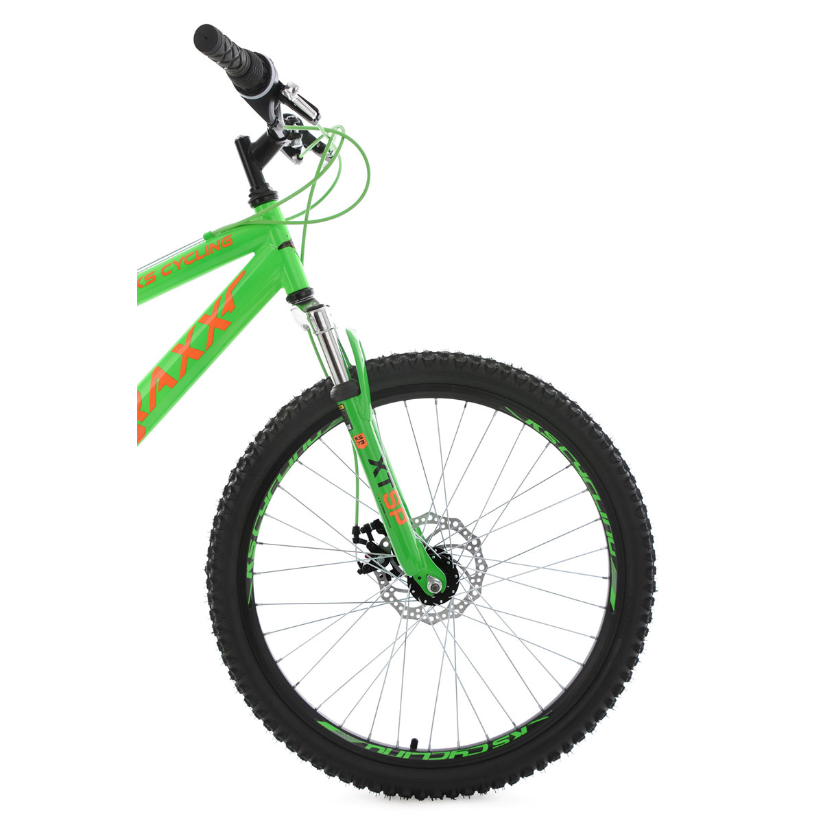 KS Cycling Jugend-Mountainbike Xtraxx Fully grün-orange Bild 7