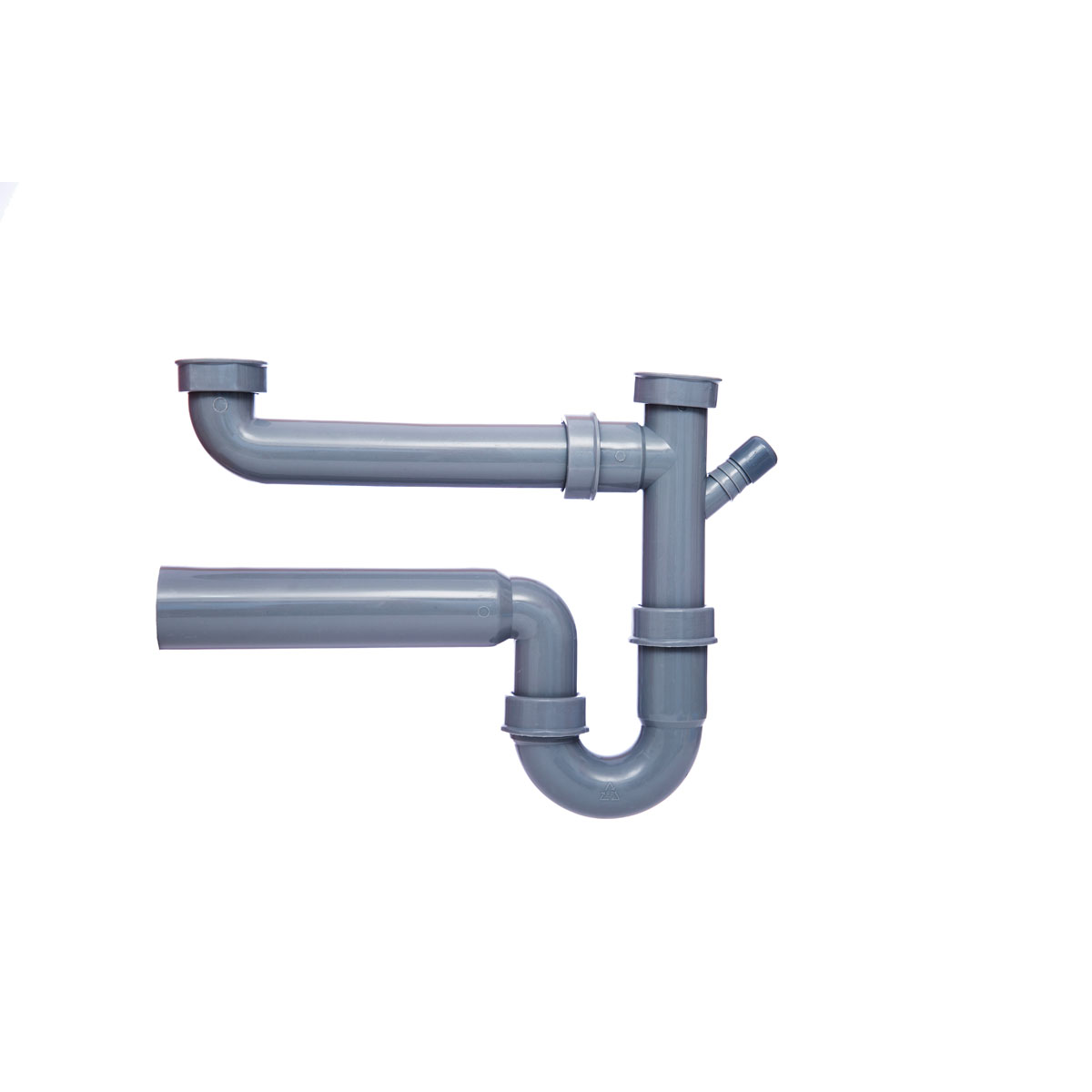 Kirchhoff Doppel-Spültisch-Röhrensiphon ECO-SAVE KS 1 1/2" IG x Durchmesser 50 mm Bild 1