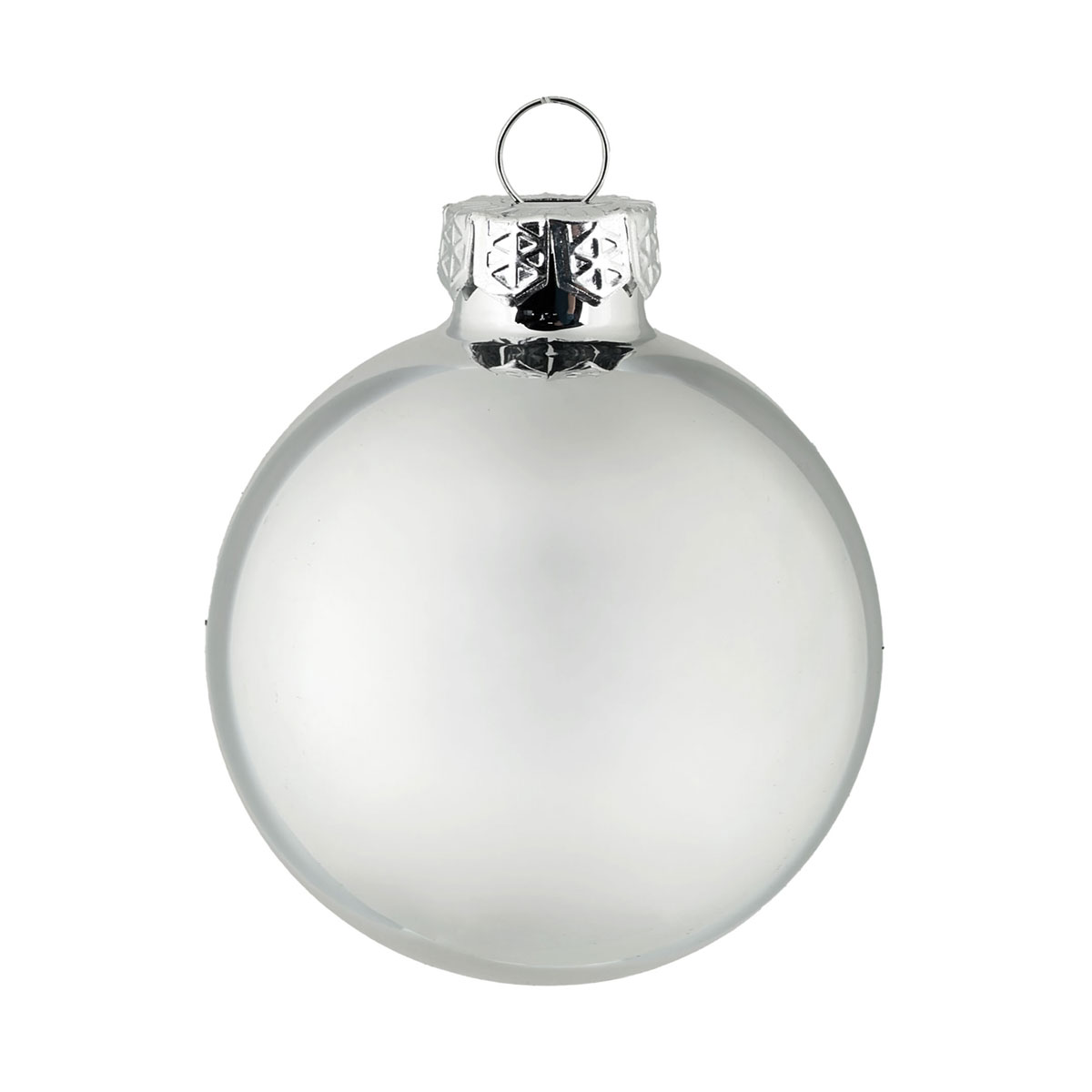 Ambientis Glaskugeln 3 cm silber weiß Mix Bild 4