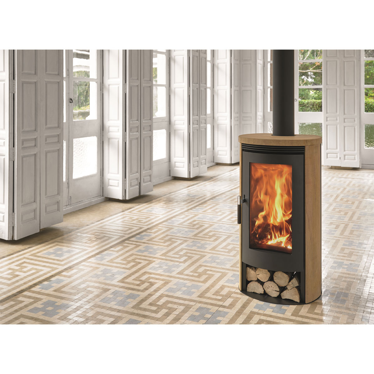 Panadero Kaminofen ANGEL SAND Ecodesign Bild 2