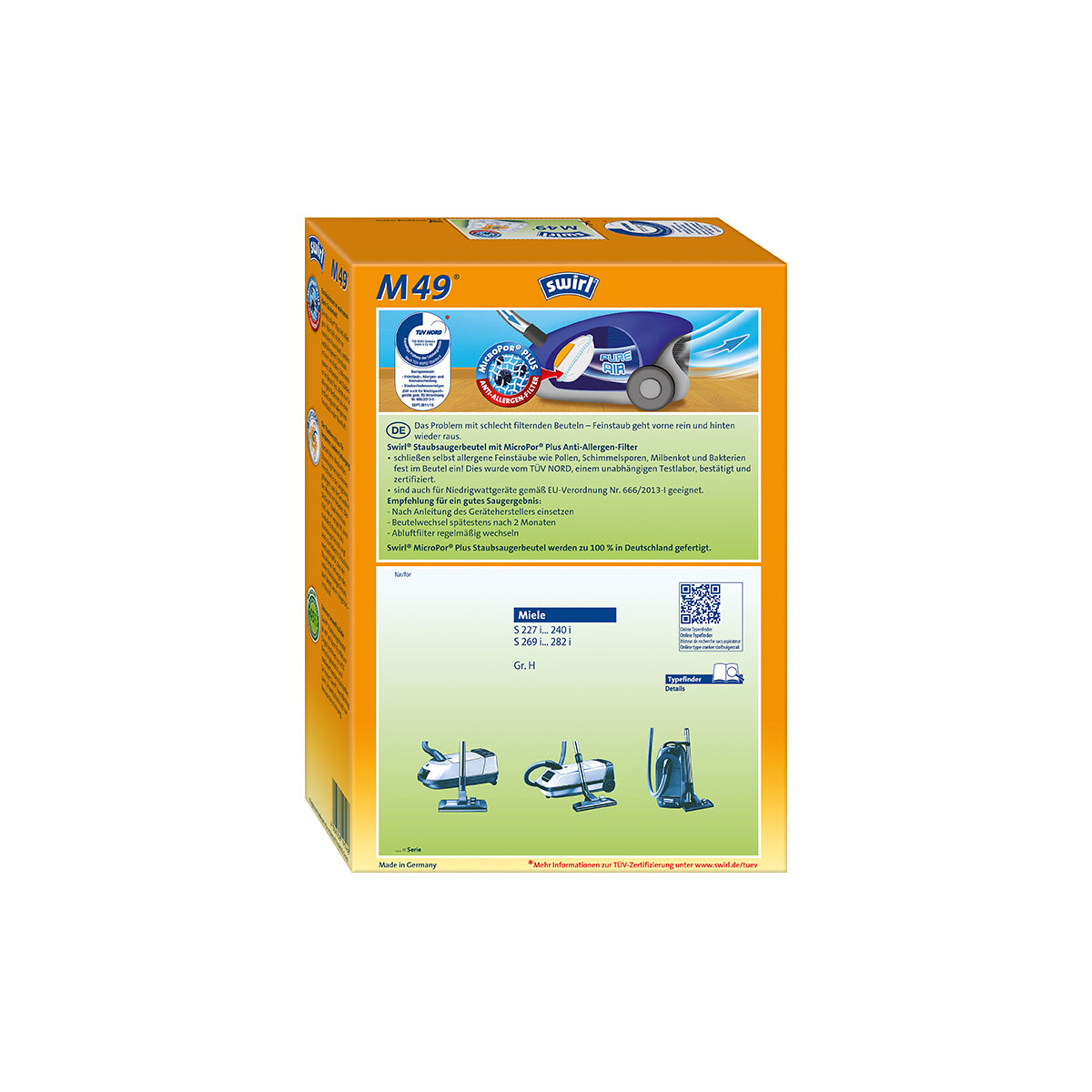 Staubsauger-Beutel M 49 EcoPor Bild 2