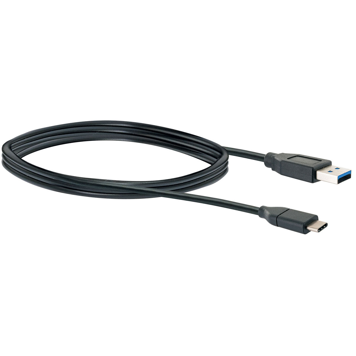 Schwaiger USB-3.1-Adapterkabel C-Stecker USB 3.0 1m schwarz Bild 1