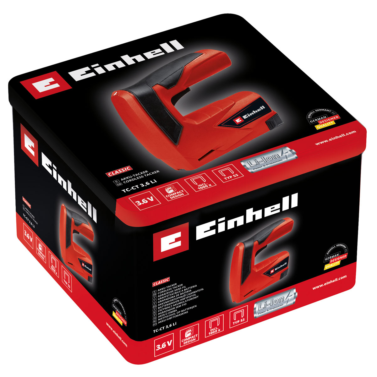 Einhell Akku-Tacker TC-CT 3,6 Li Bild 2