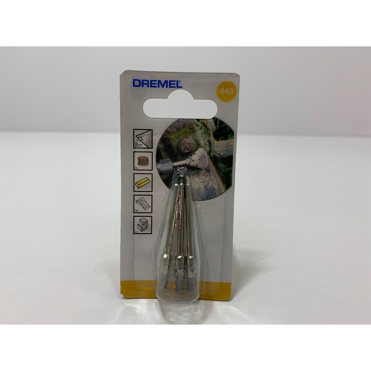 Dremel  Stahl-Drahtbürste Durchmesser 3,2 mm 3 Stück
