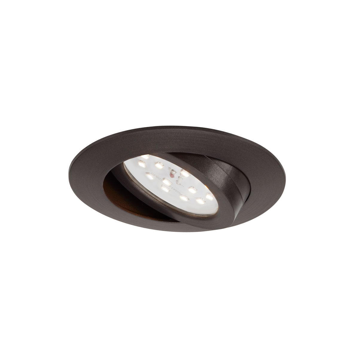 Briloner LED-Einbauleuchten-Set dimm- und schwenkbar 8,2 x 2,8 cm industrial