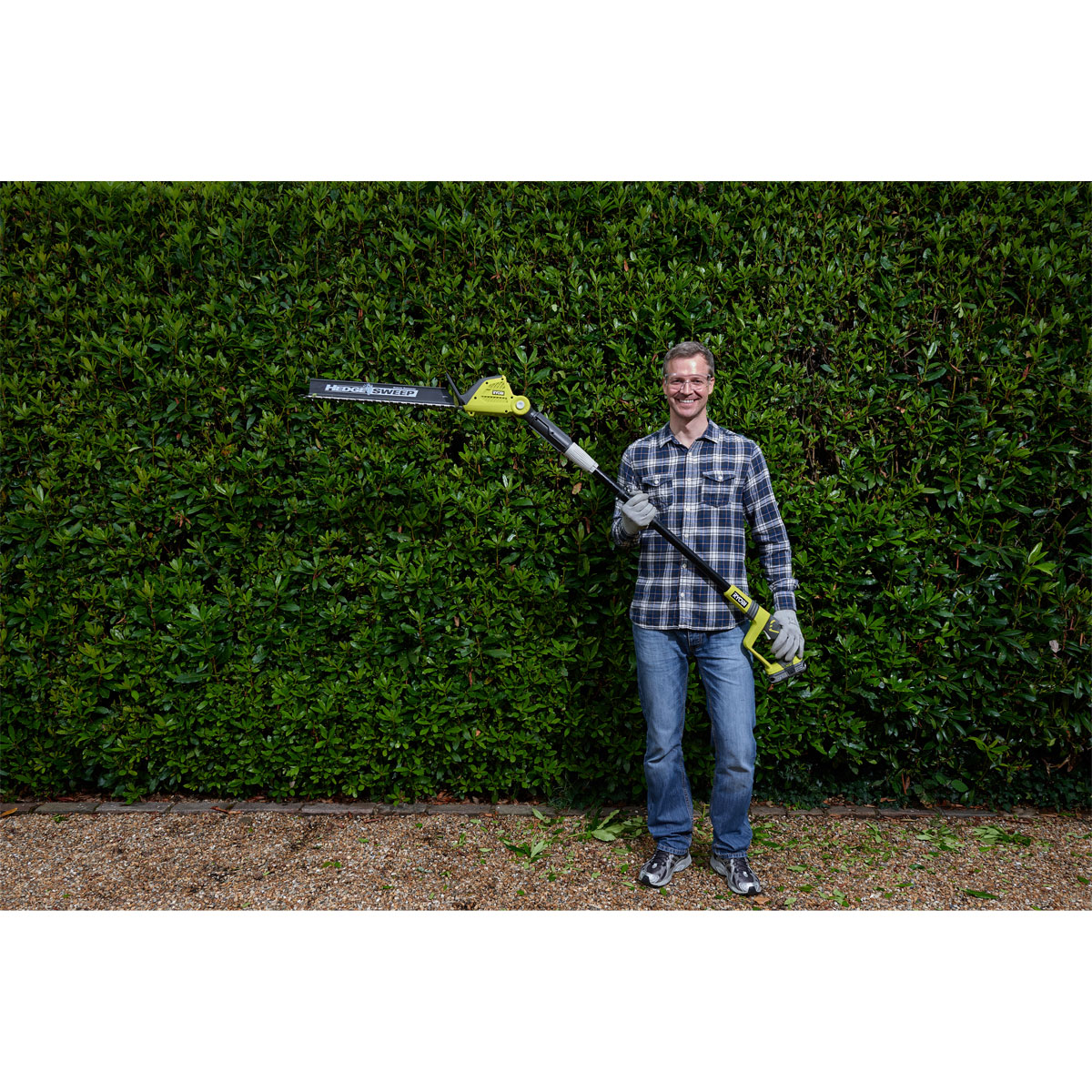 Ryobi Akku-Tele-Heckenschere OPT1845 ohne Akku und Ladegerät Bild 4