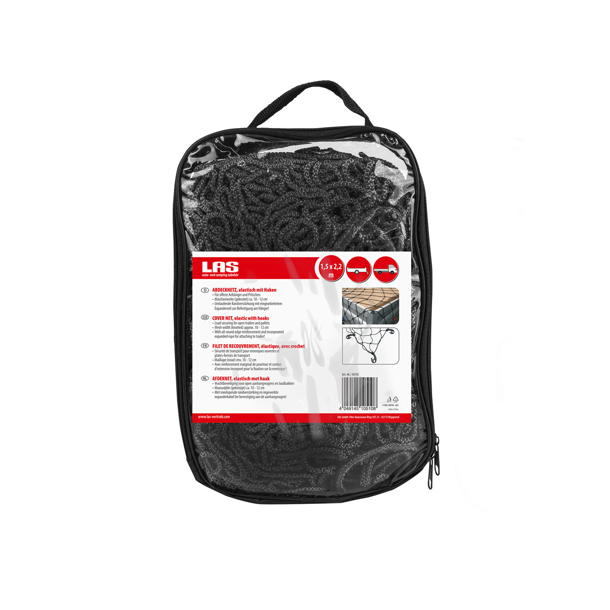 EUFAB 10510 Abdecknetz Ca 150 x 220 cm Bild 4