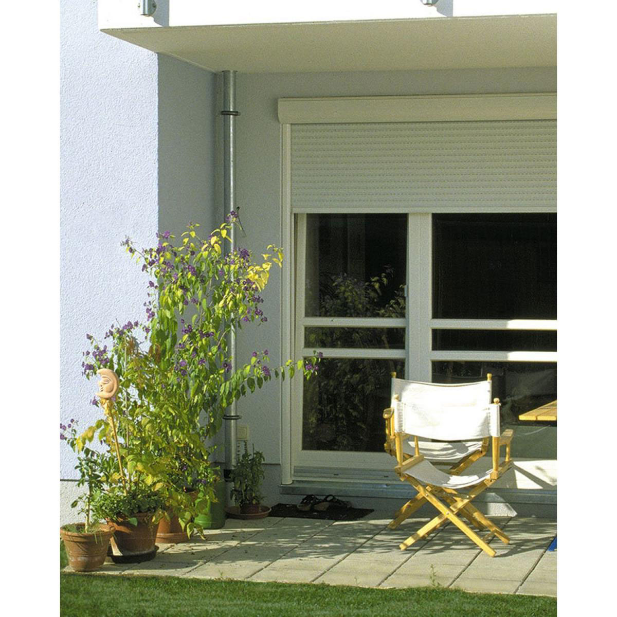 Schellenberg Rolladen Komplett-Set Maxi 120 x 140 grau Bild 5