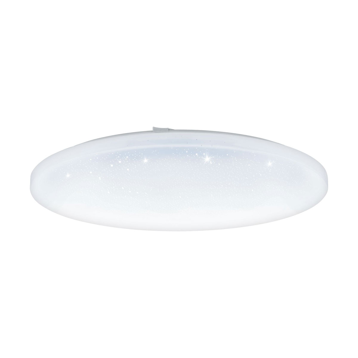 Eglo LED-Deckenleuchte Frania mit Kristalleffekt Durchmesser 55 cm weiß