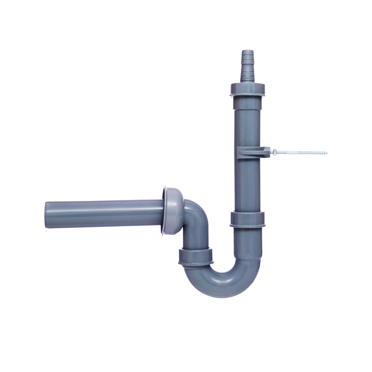 Kirchhoff Waschgeräte-Röhrensiphon ECO-SAVE KS 1 1/2" x Durchmesser 40 mm mit 3/4" Geräteanschluss Bild 1