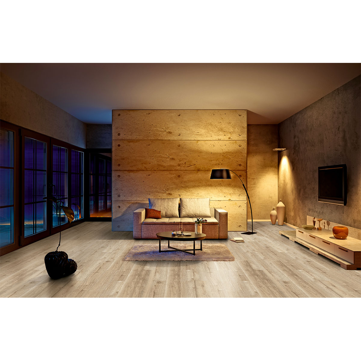 Vinylboden Vinatura Eiche hell natur 1220 x 185 x 10,5 mm Bild 3