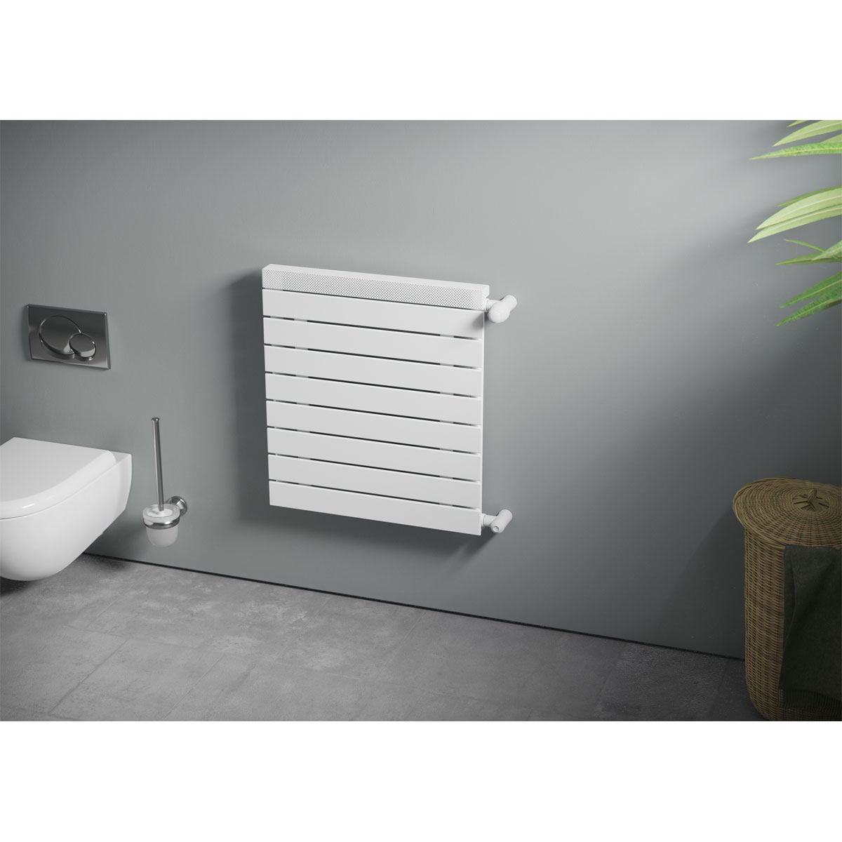 Ximax  Badheizkörper Pep 650 x 500 mm 289 Watt Seitenanschluss Weiß