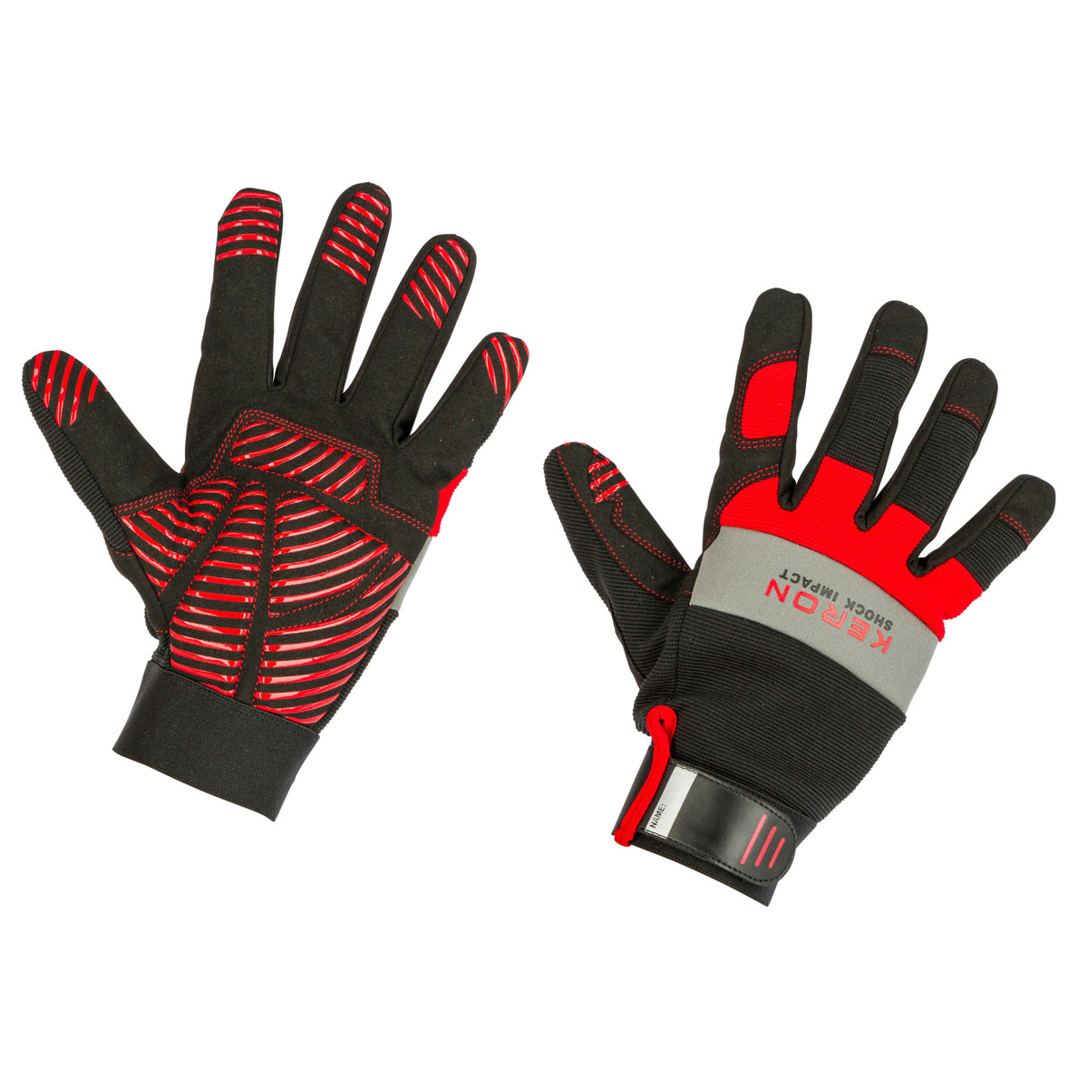 Keron Arbeitshandschuh Wotan Active schwarz-rot Größe 12/XXL