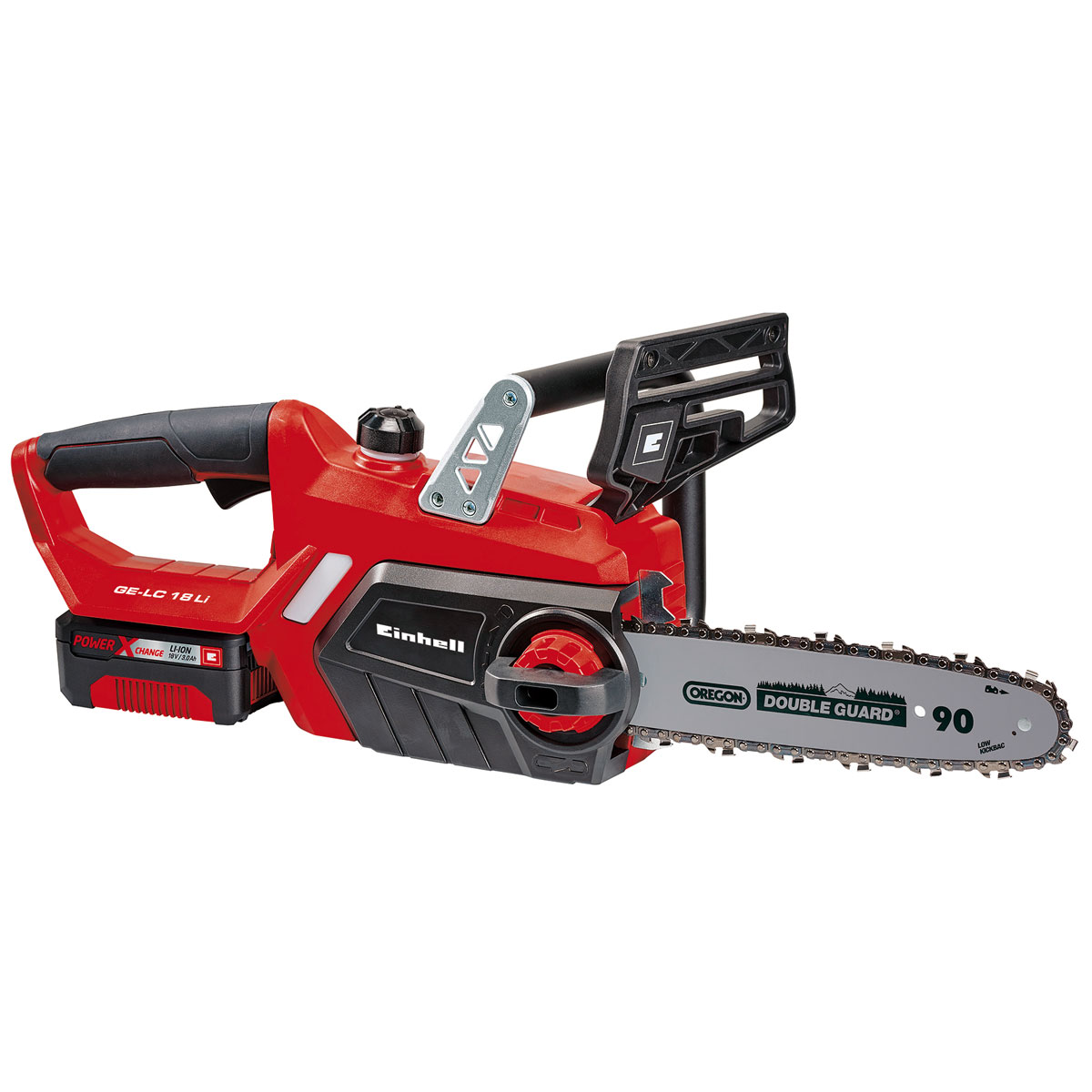 Einhell Akku-Kettensäge GE-LC 18 Li-Kit 4-teilig