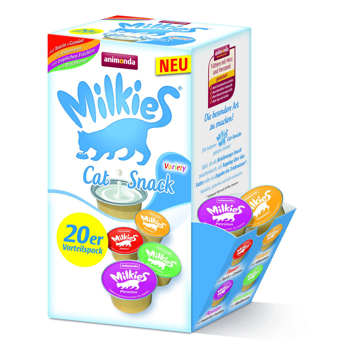 animonda  Snack Milkie Variety 20 x 15g