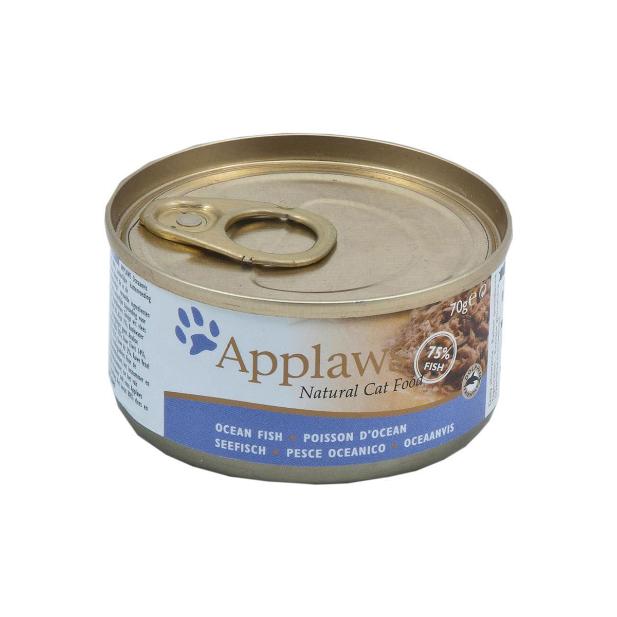 Nassfutter in der Dose mit Seefisch 70 g Nassfutter in der Dose mit Seefisch 70 g