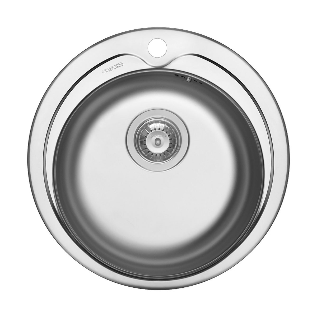 Pyramis  Edelstahl-Einbauspüle KIBA Edelstahl glatt