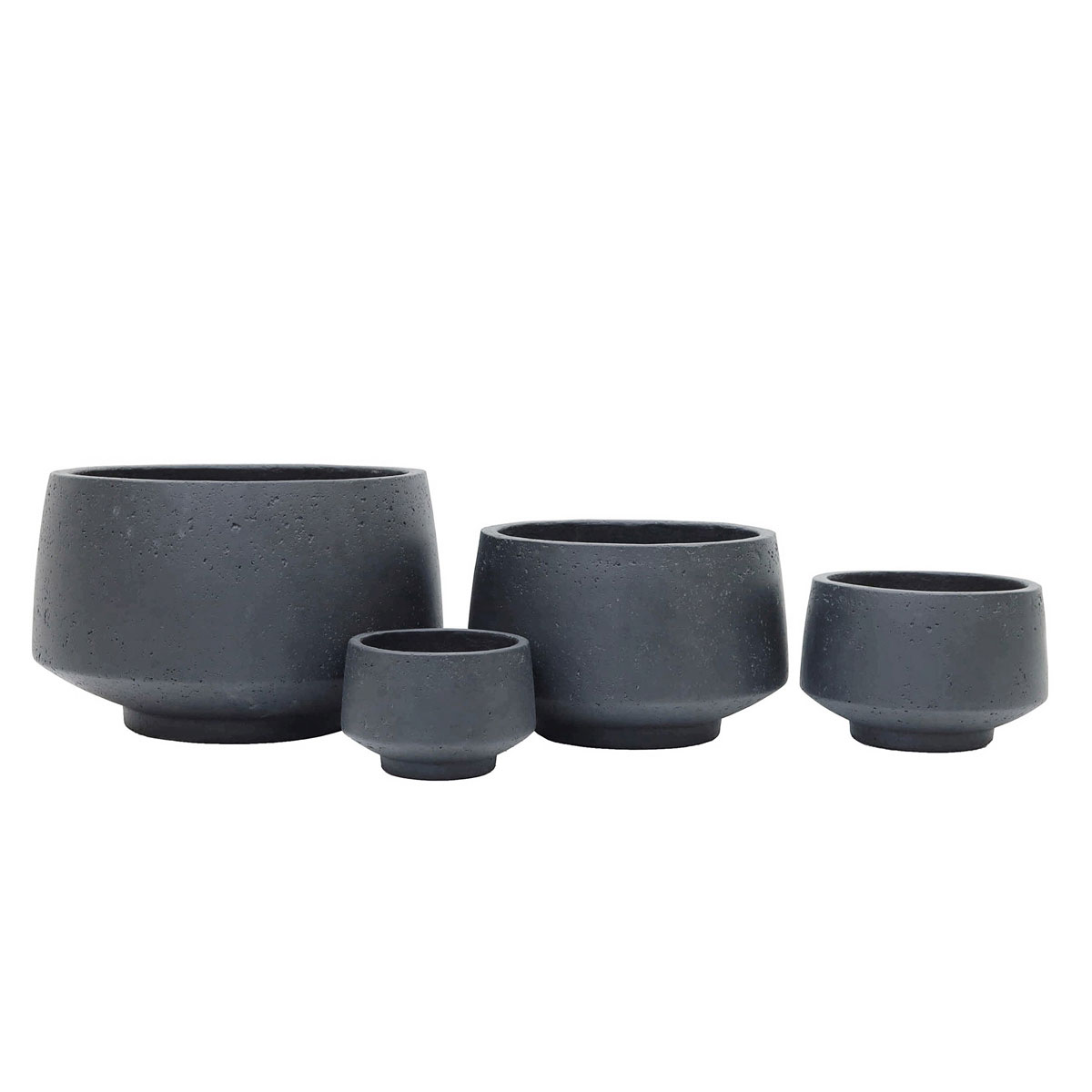 Haveson Pflanztopf PORES LxBxH 41 x 41 x 26 cm anthrazit Bild 3