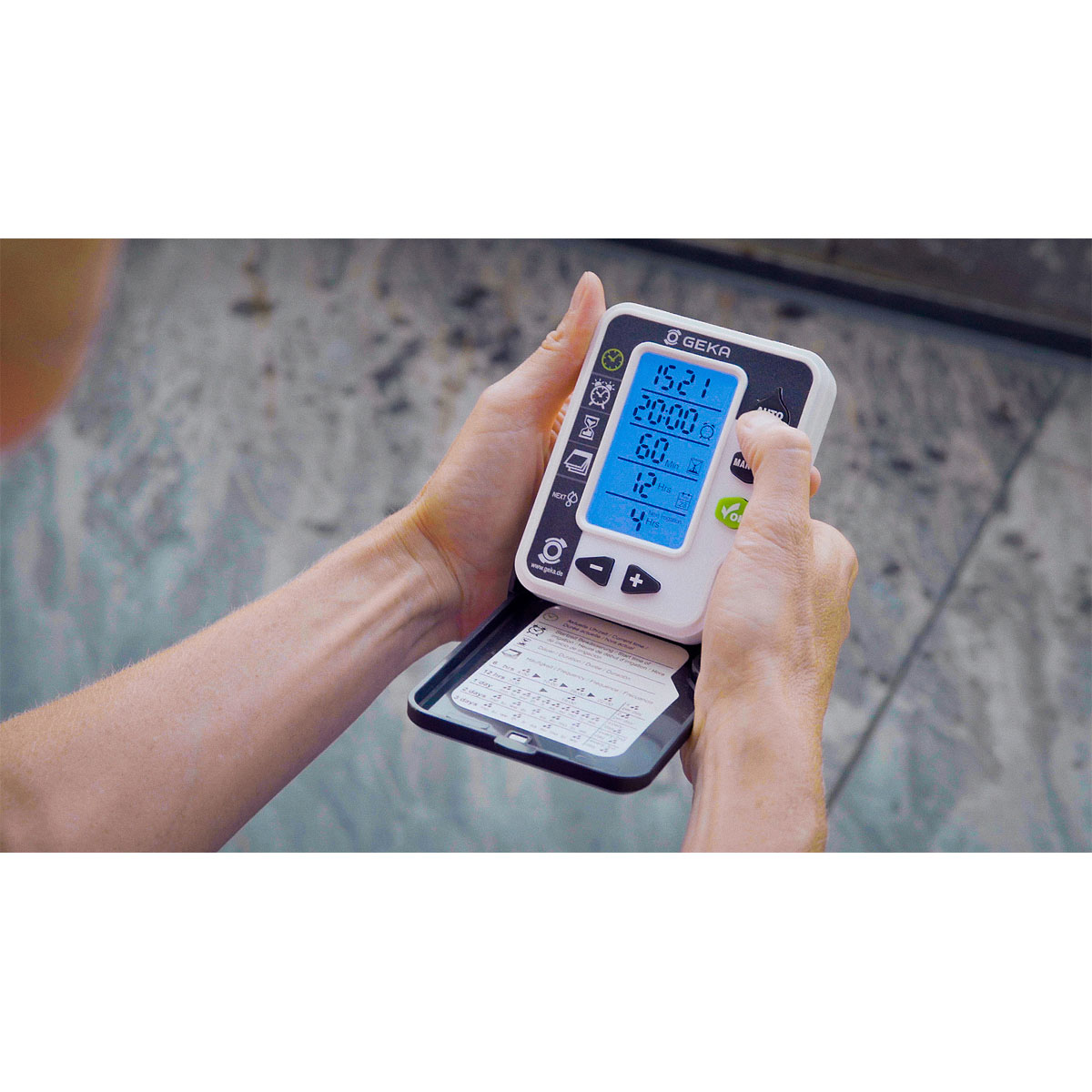 GEKA  Bewässerungscomputer digital Hahnadapter Bild 11