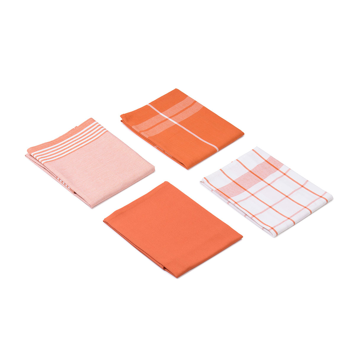 Gözze Geschirrtücher 100% Baumwolle 4er Pack 50x70cm terra Bild 4