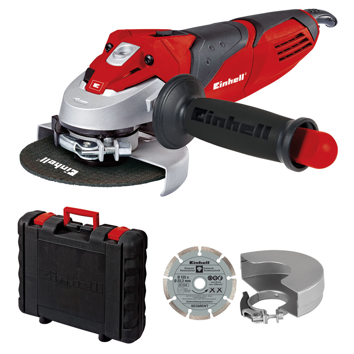 Einhell Winkelschleifer TE-AG 125/750 Kit Bild 1