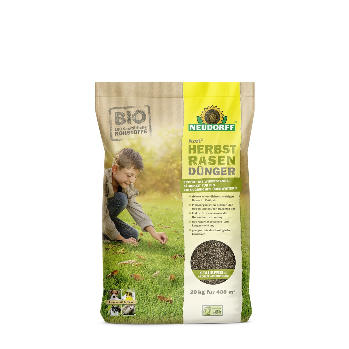 Neudorff Azet Herbst Rasendünger 20 kg