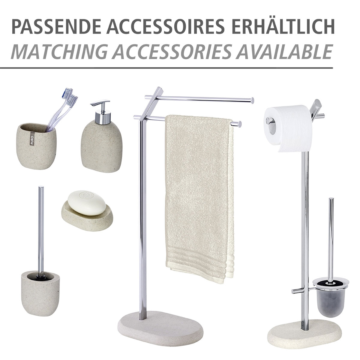 Wenko  Stand WC-Garnitur Puro Bild 6