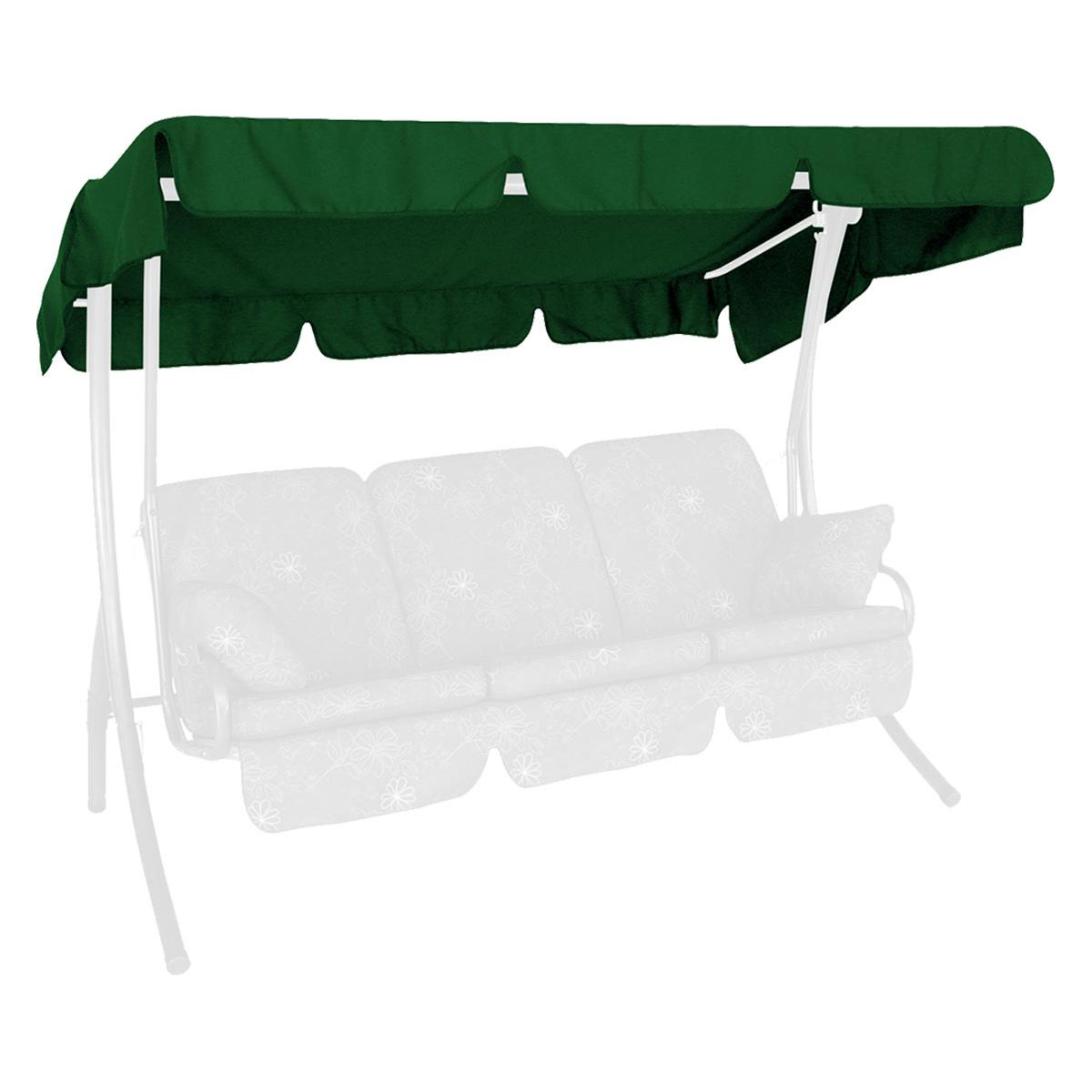 Angerer Freizeitmöbel GmbH Sonnendach 210x145 cm „Swingtex“, tannengrün