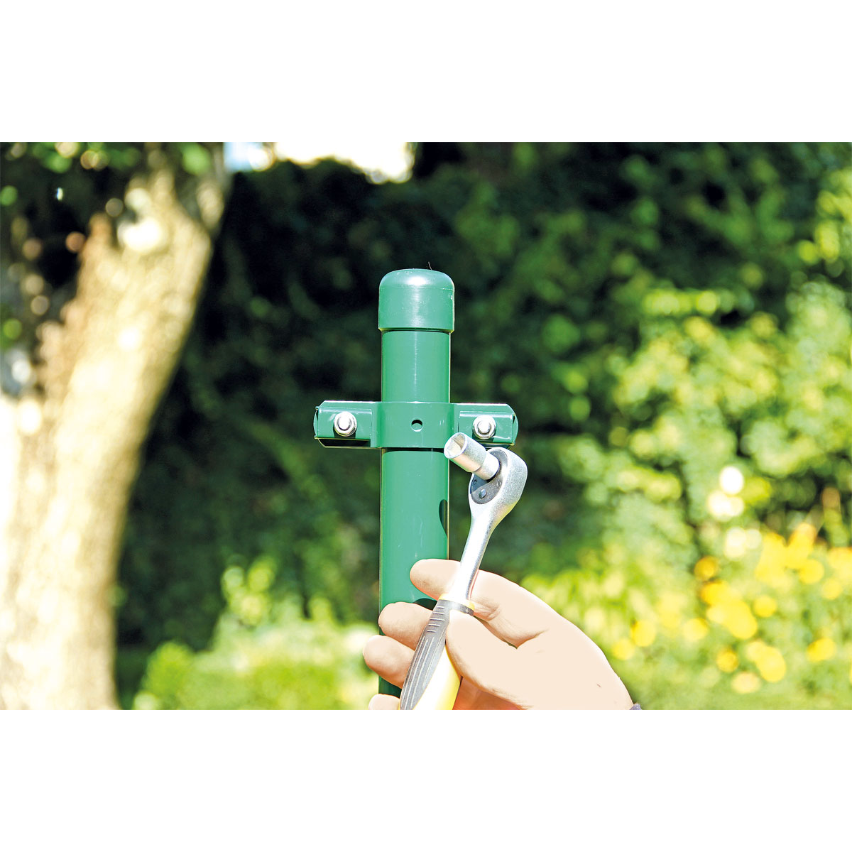 Durabil Einstab-Gittermatte grün 200 x 75 cm Bild 5