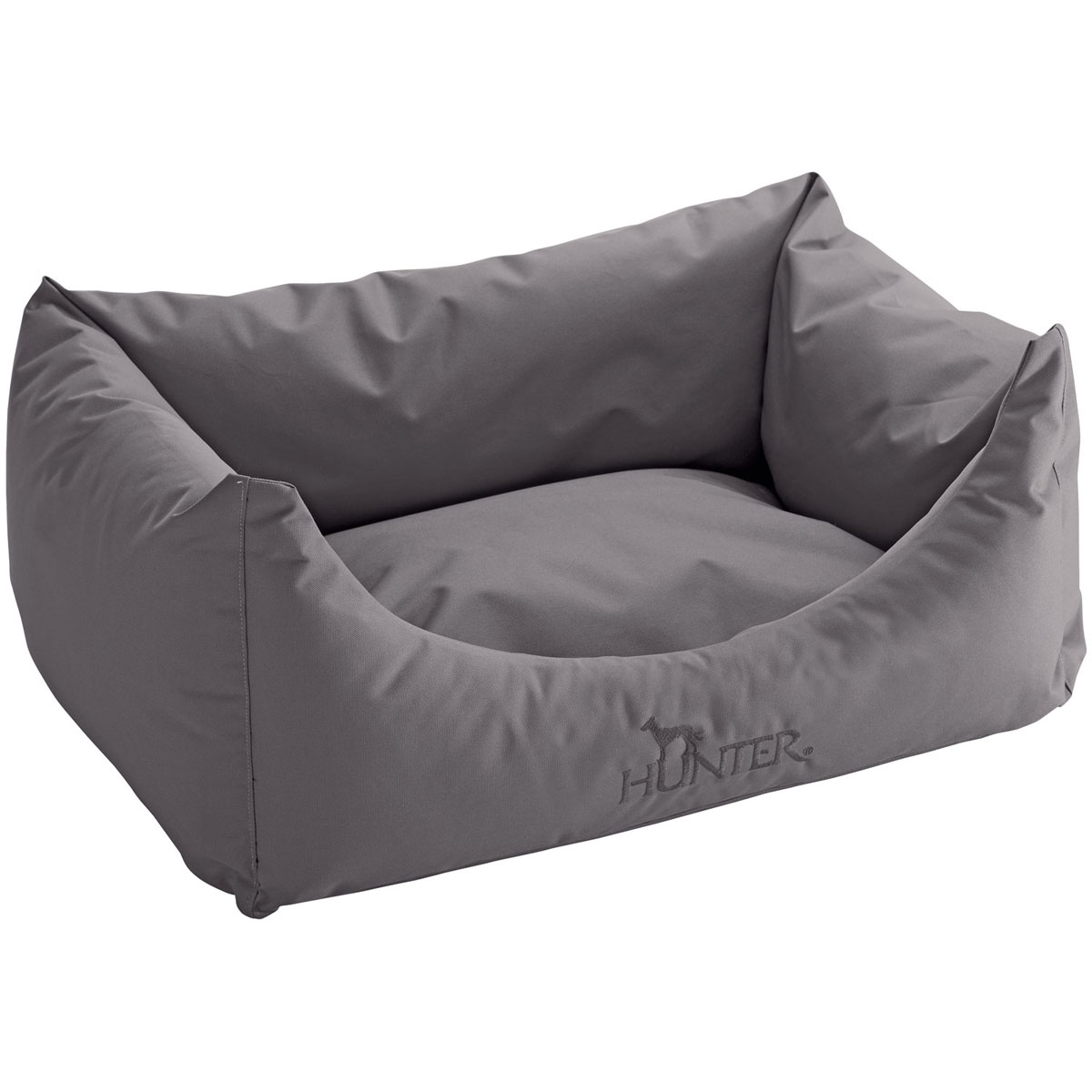 Hunter Hundesofa Gent antibakteriell grau 60 x 45 cm