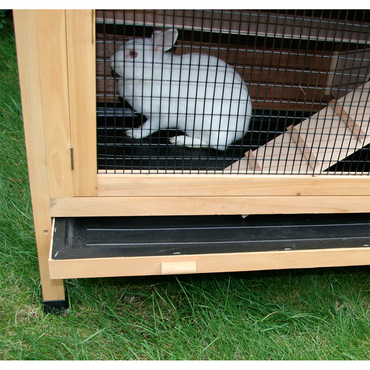 Nagerhaus Appartment 118 x 130 x 61 cm grün-natur Bild 4