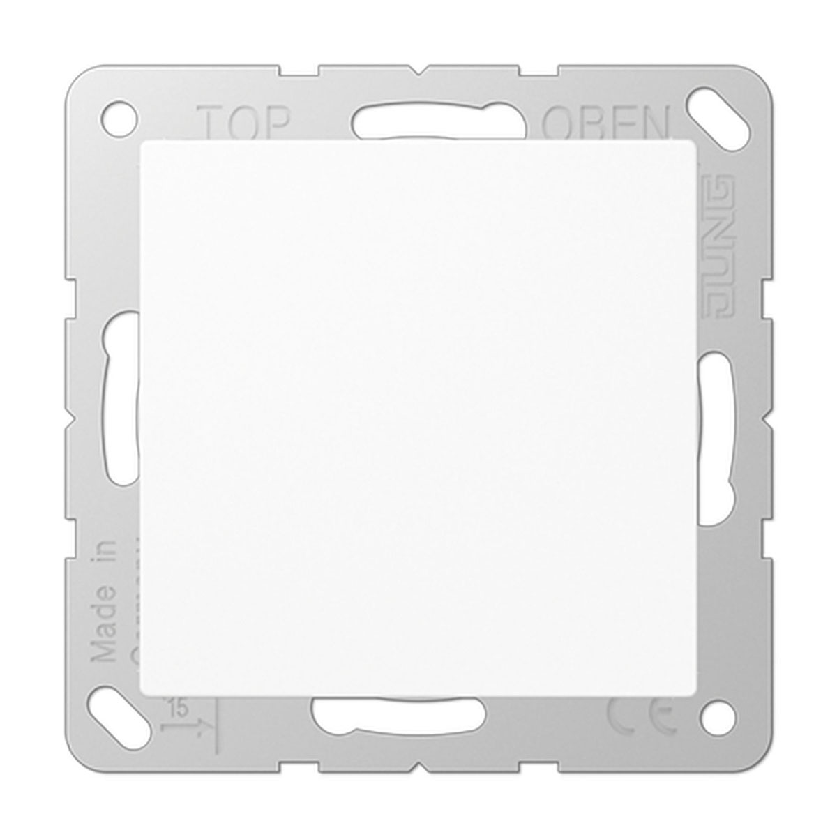 Jung Blindabdeckung AS 500 alpinweiß