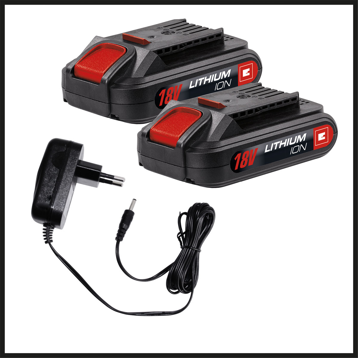 Einhell Akku-Bohrschrauber TC-CD 18-2 Li 2 Akkus 4-teilig Bild 2