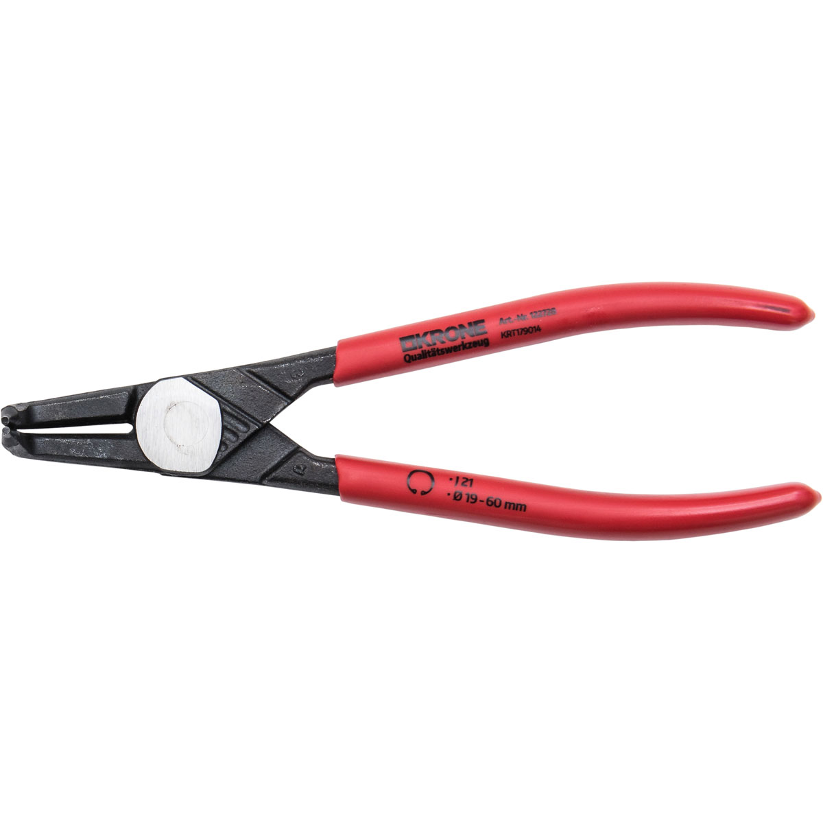 Krone  Sicherungsring-Zange geb 180 mm I.