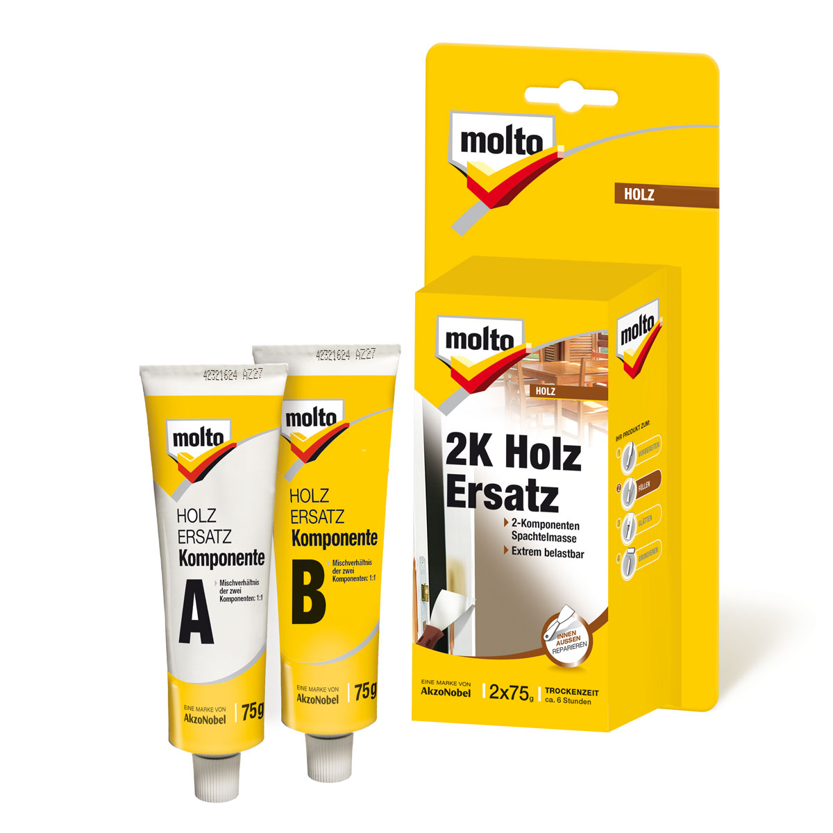 Molto Holz-Ersatz 0,15 kg Molto Holz-Ersatz 0,15 kg