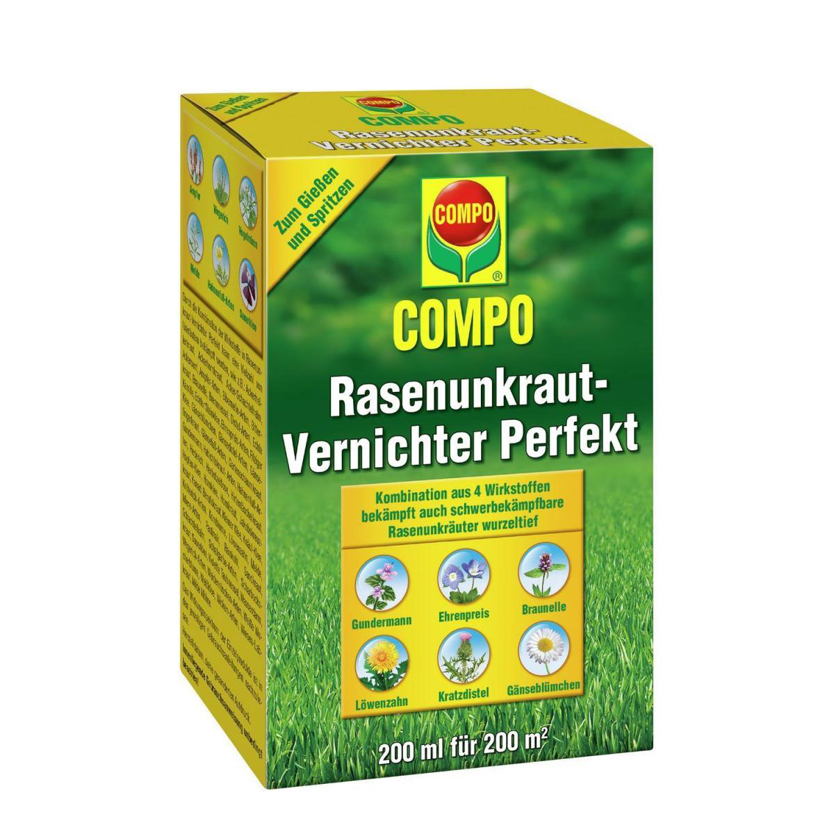 Compo Rasenunkraut-Vernichter Perfekt 200 ml