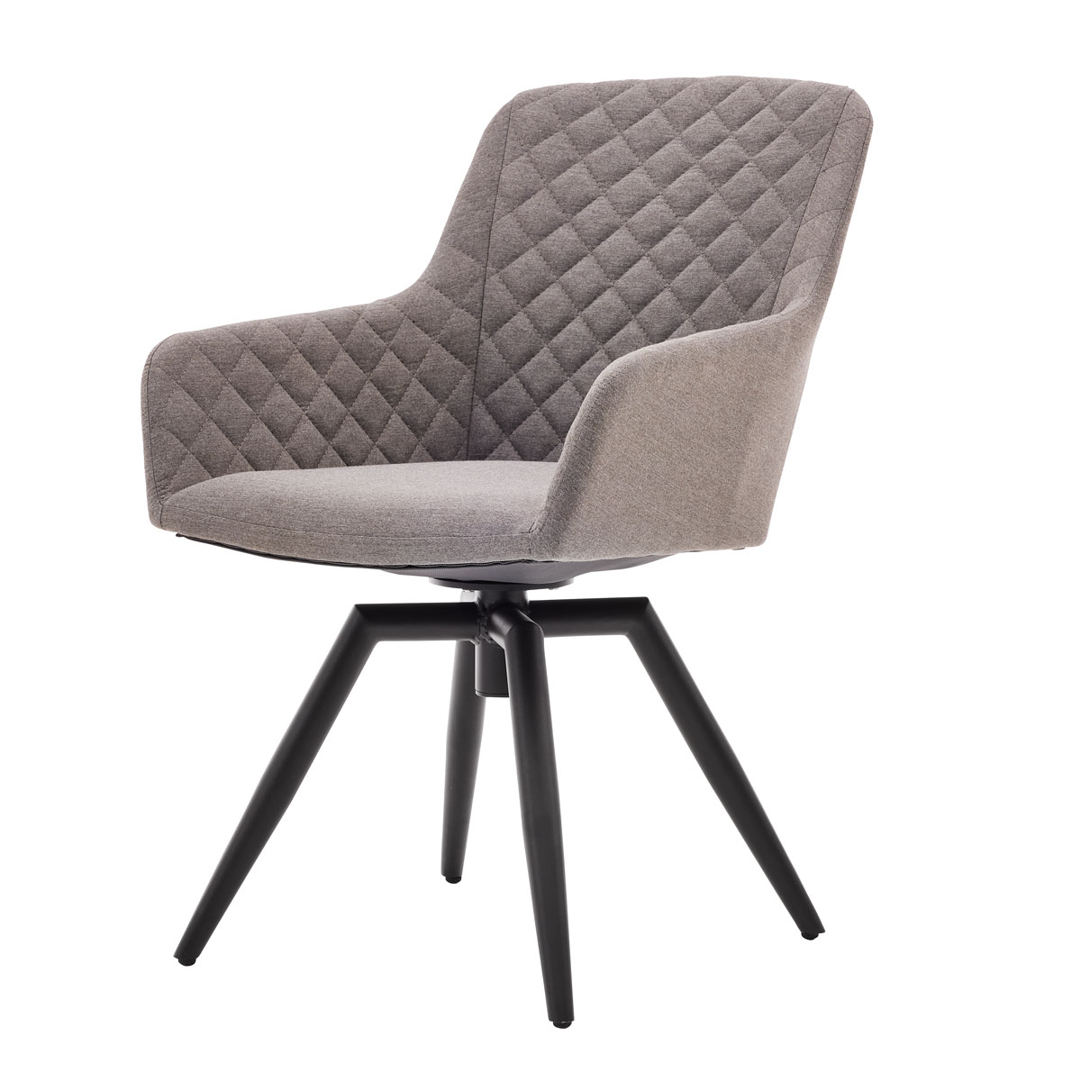 Haveson Drehsessel NOVARA drehbar LIKA-TEX-Bezugsstoff anthrazit Bild 2