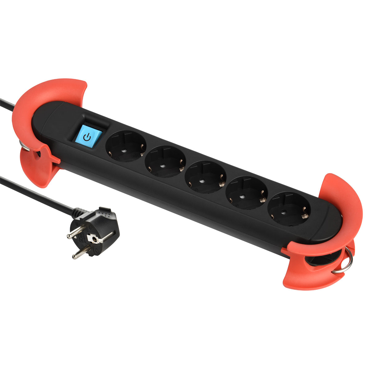 Flector Steckdosenleiste 5-fach mit Schalter 