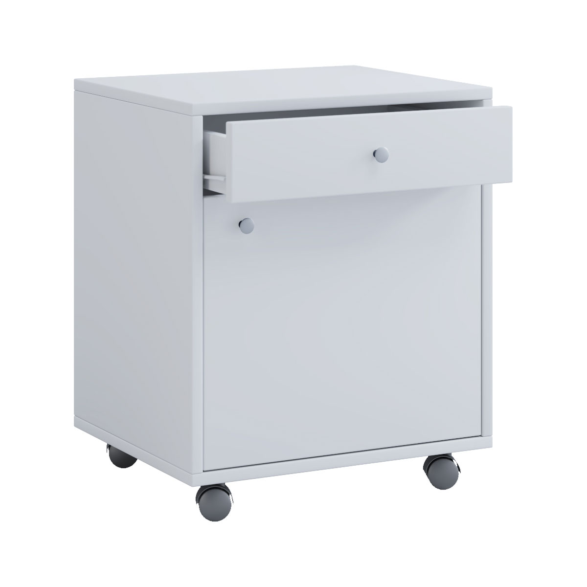 Rollcontainer Masola weiß/weiß Bild 2