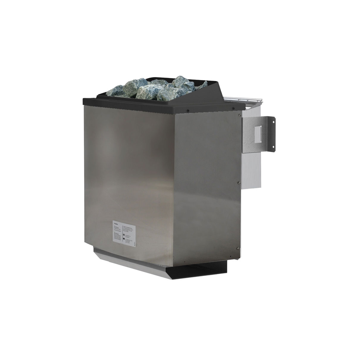 Karibu Saunahaus Mikka 38 mm 9 kW Bio Ofen externe Strg moderne Tür Bild 7