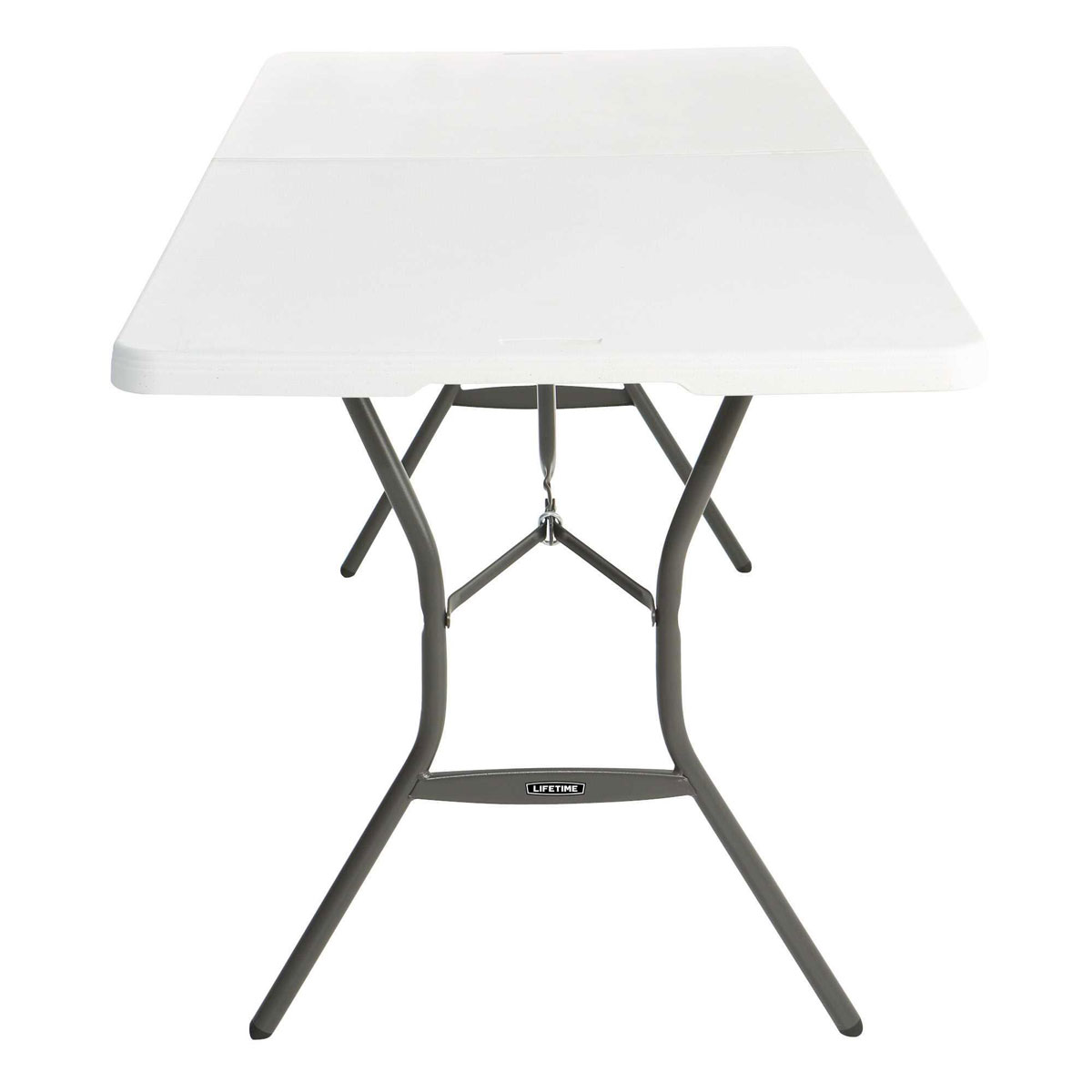Lifetime Tisch mit Klappfunktion 76,2x183,8x73,7cm Weiß Bild 3