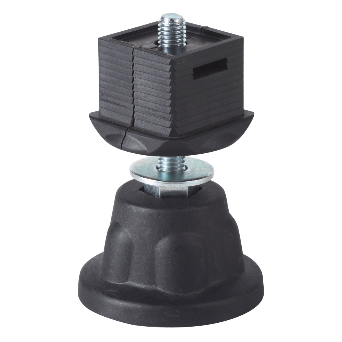 Wolfcraft Schrankfuß WSS höhenverstellbar schwarz