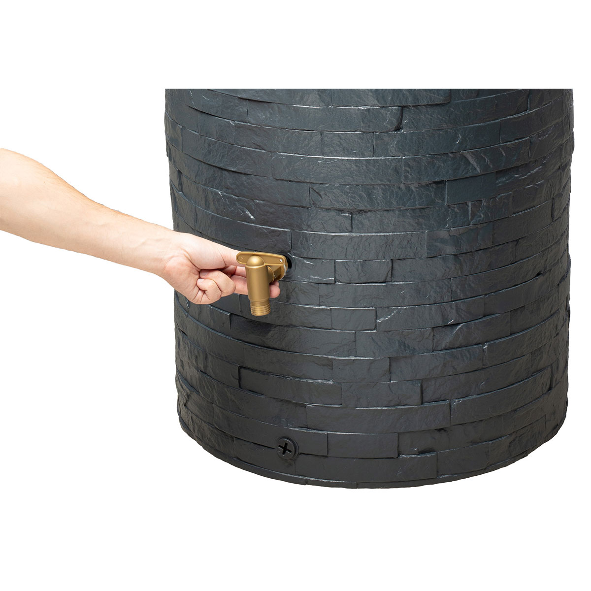 4rain Regenspeicher Arondo 250 L grau Bild 3