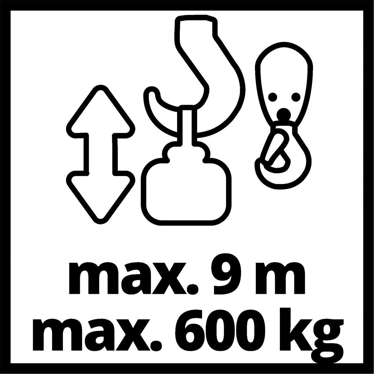 Einhell Seilhebezug TC-EH 600 Bild 7