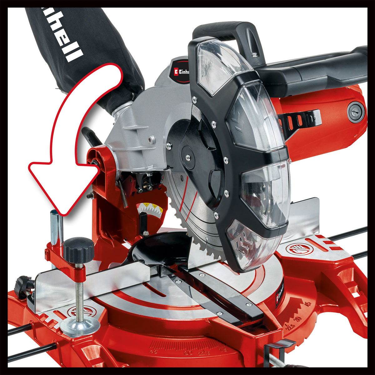 Einhell Kapp-Gehrungssäge TC-MS 2513 L Bild 5