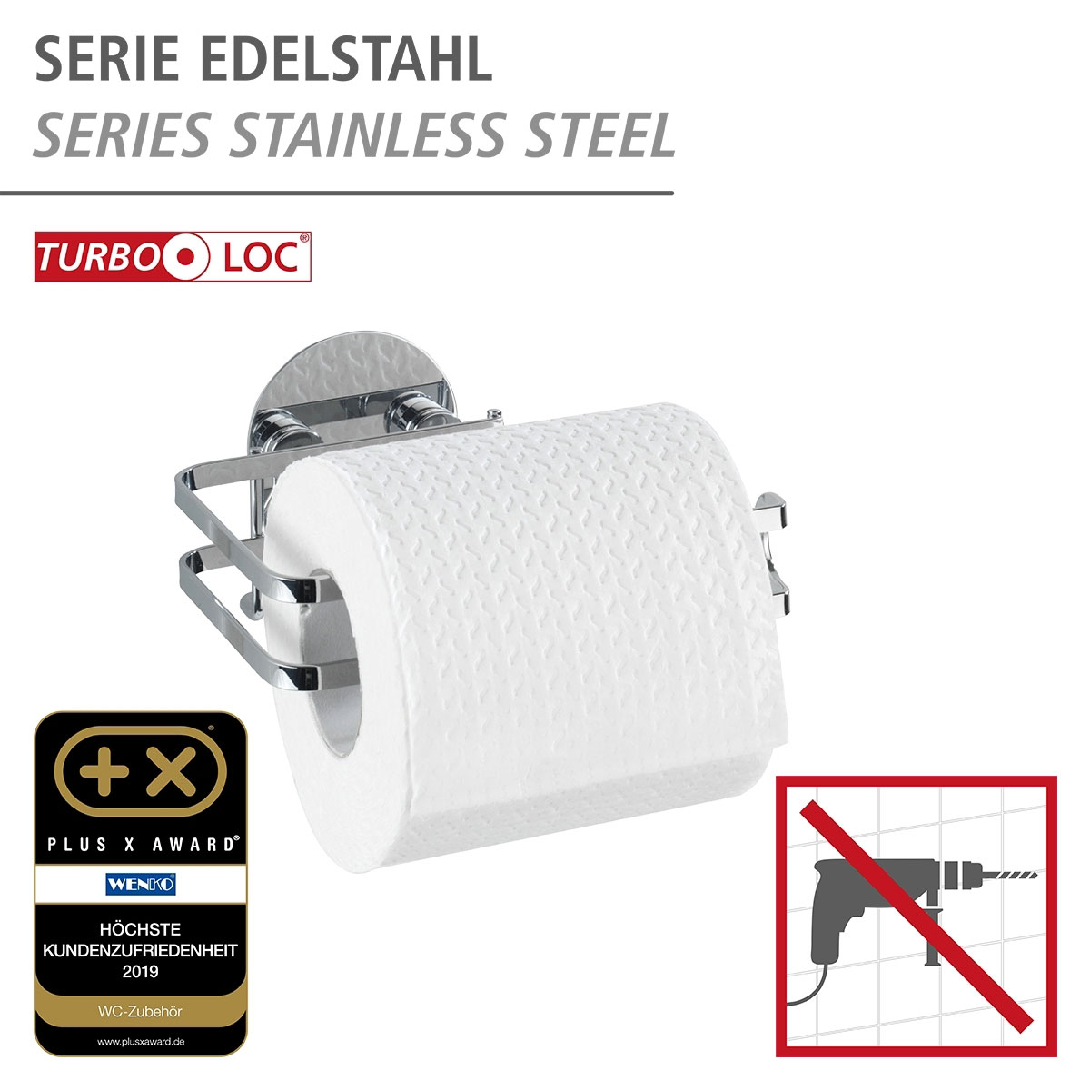 Wenko Turbo-Loc Toilettenpapierhalter Bild 2