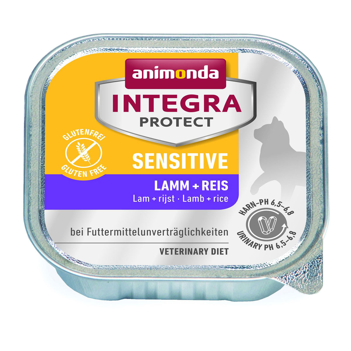 animonda integra Cat Sensitiv Lamm und Reis 100g Schale