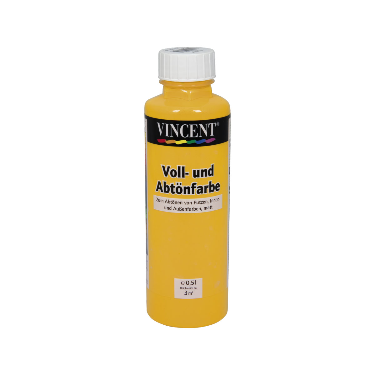 Vincent Voll- und Abtönfarbe mandarine 0,5 L